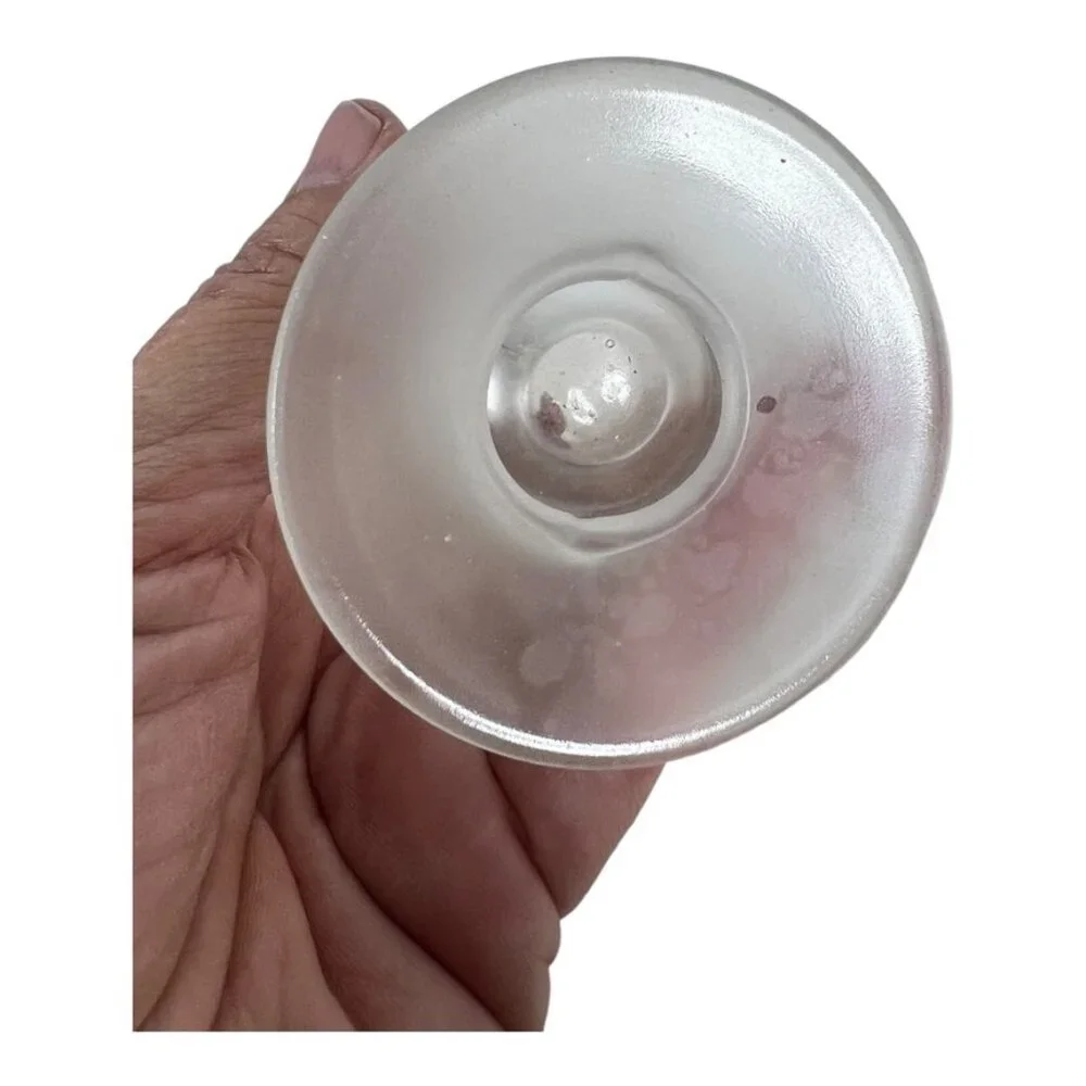 MCM Frosted Glass, Short‎ Stemmed Cordial Glasses